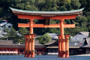 厳島神社の鳥居