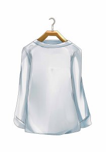 ハンガーに掛けた洋服