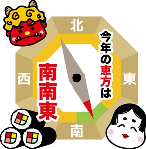 2018年の恵方の方角