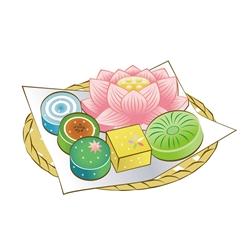 お菓子のお供え
